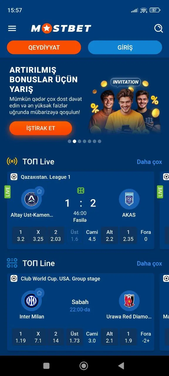 Mobil Cihazlar Üçün Mostbet Yüklə